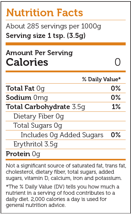 Monk Fruit with Erythritol 1 kg